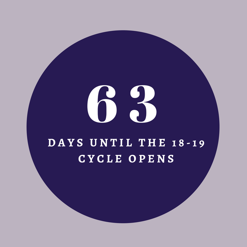 days until 18-19 cycle